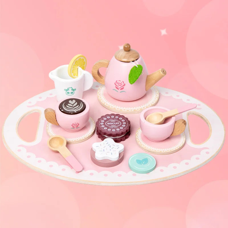 Wooden Tea Party Set - Oliver & Company
