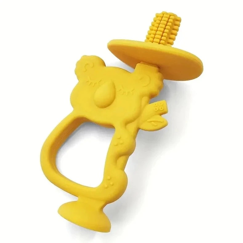 Baby Silicone Training Teether/Toothbrush | Koala Design