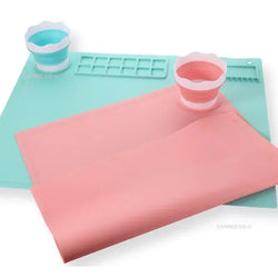 Washable Siliconei Painting Mat for Kids | Oliver Montessori