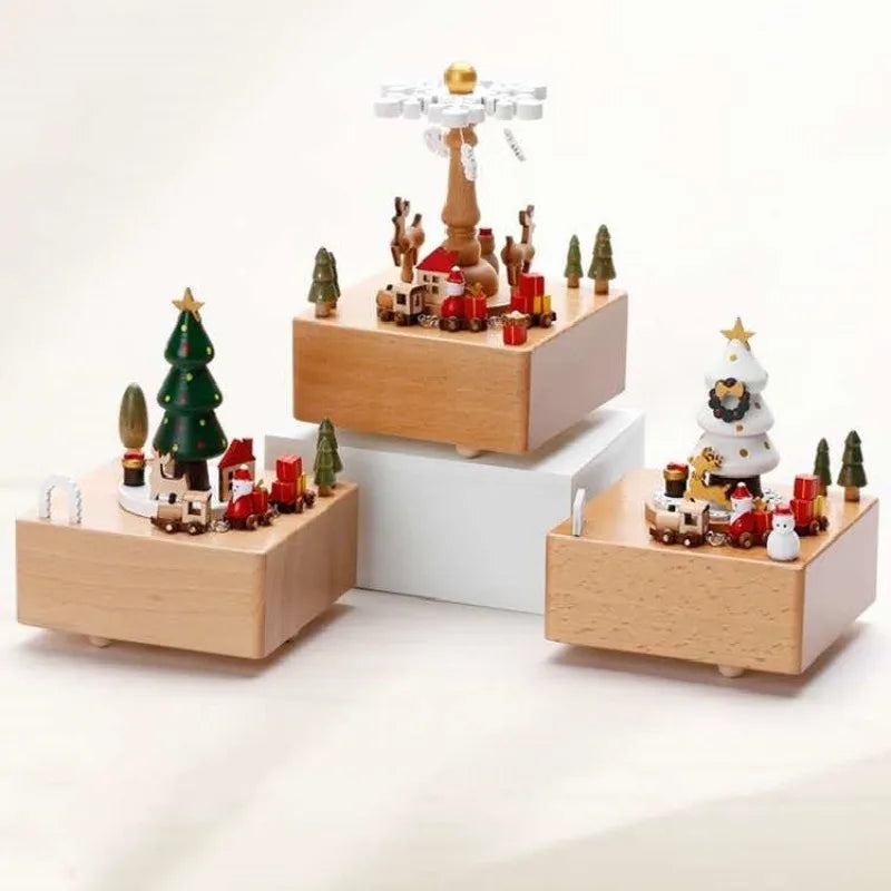 Christmas Music Boxes | Oliver Montessori Toys