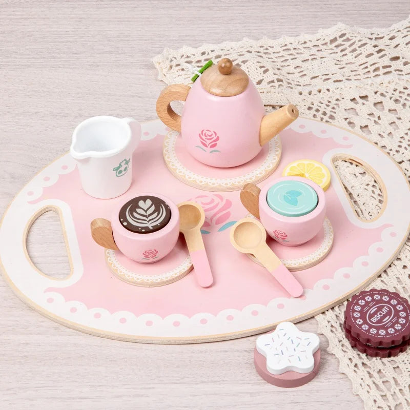 Wooden Tea Party Set - Oliver & Company