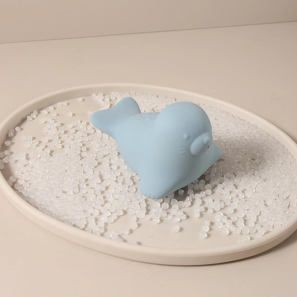 Baby Silicone Seal Bath Toy – Soft BPA-Free Water Toy for Babies