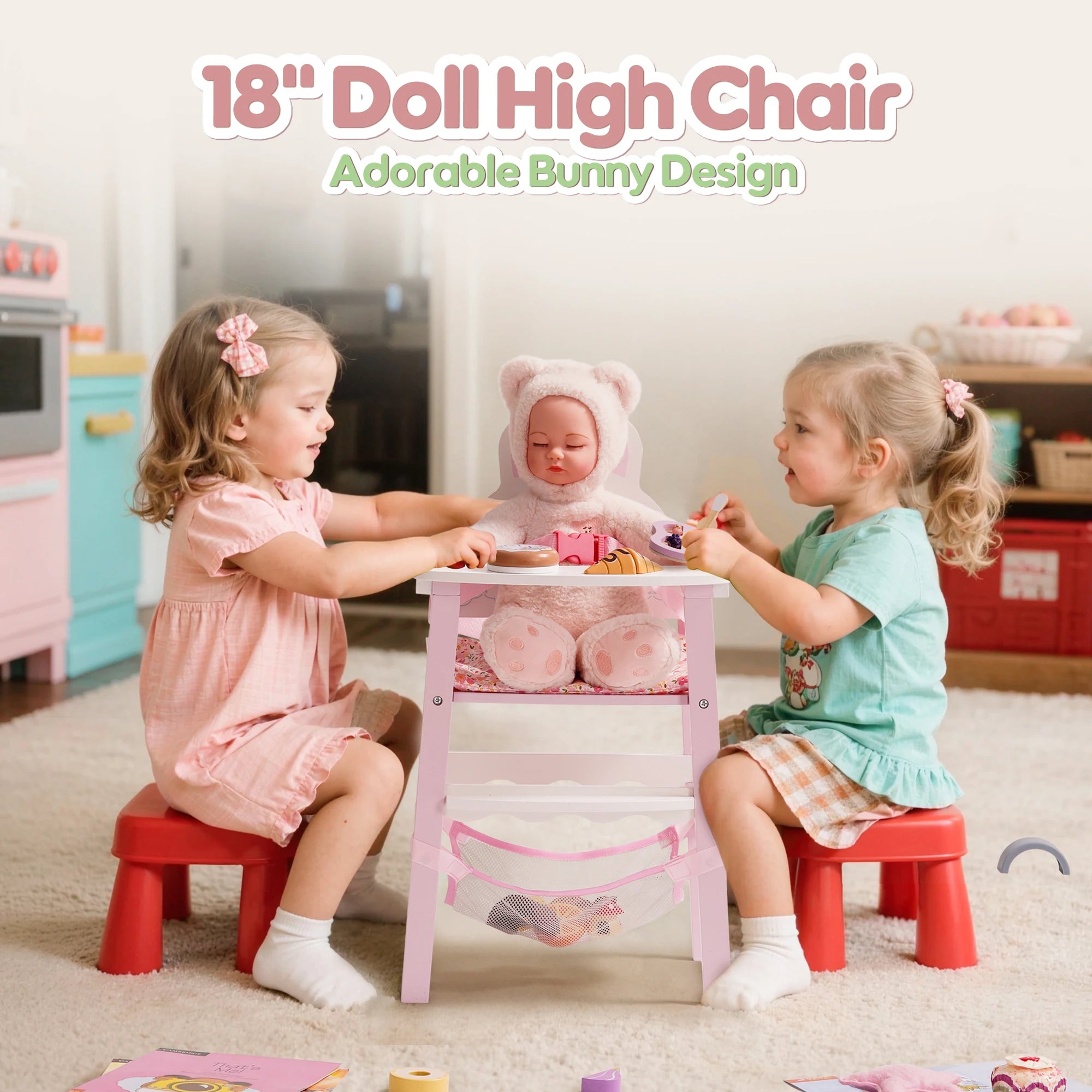 Bunny Doll Highchair