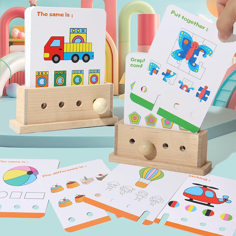Problem Solving Game Toy Logical Thinking Game | Montessori Problem-Solving Toy for Kids