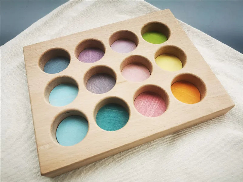 Music Sounding Trees and Marble Run with Balls | Oliver & Company Montessori Toys