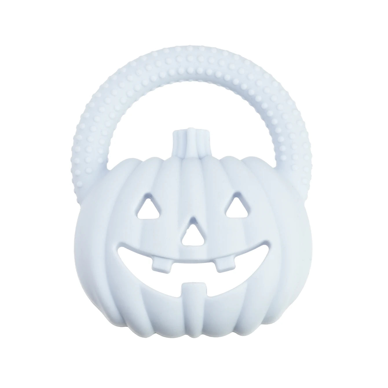 Pumpkin Silicone Teether | Oliver and Company Montessori Toys