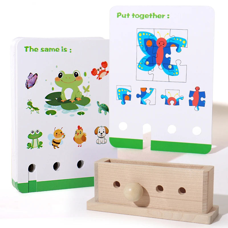 Logical Thinking Game - Montessori Problem-Solving Toy for Kids