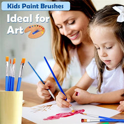 100pcs Paint Brushes Set for Kids | Oliver Montessori Toys