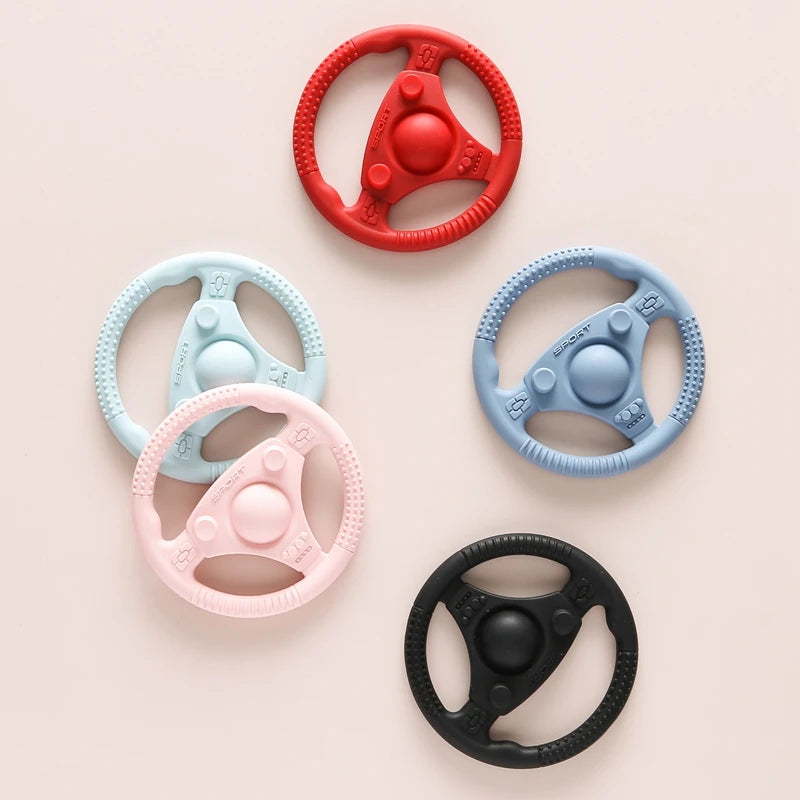 Steering Wheel Silicone Teether