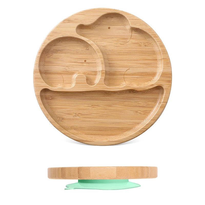 Elephant Divided Plate and Tableware Sets