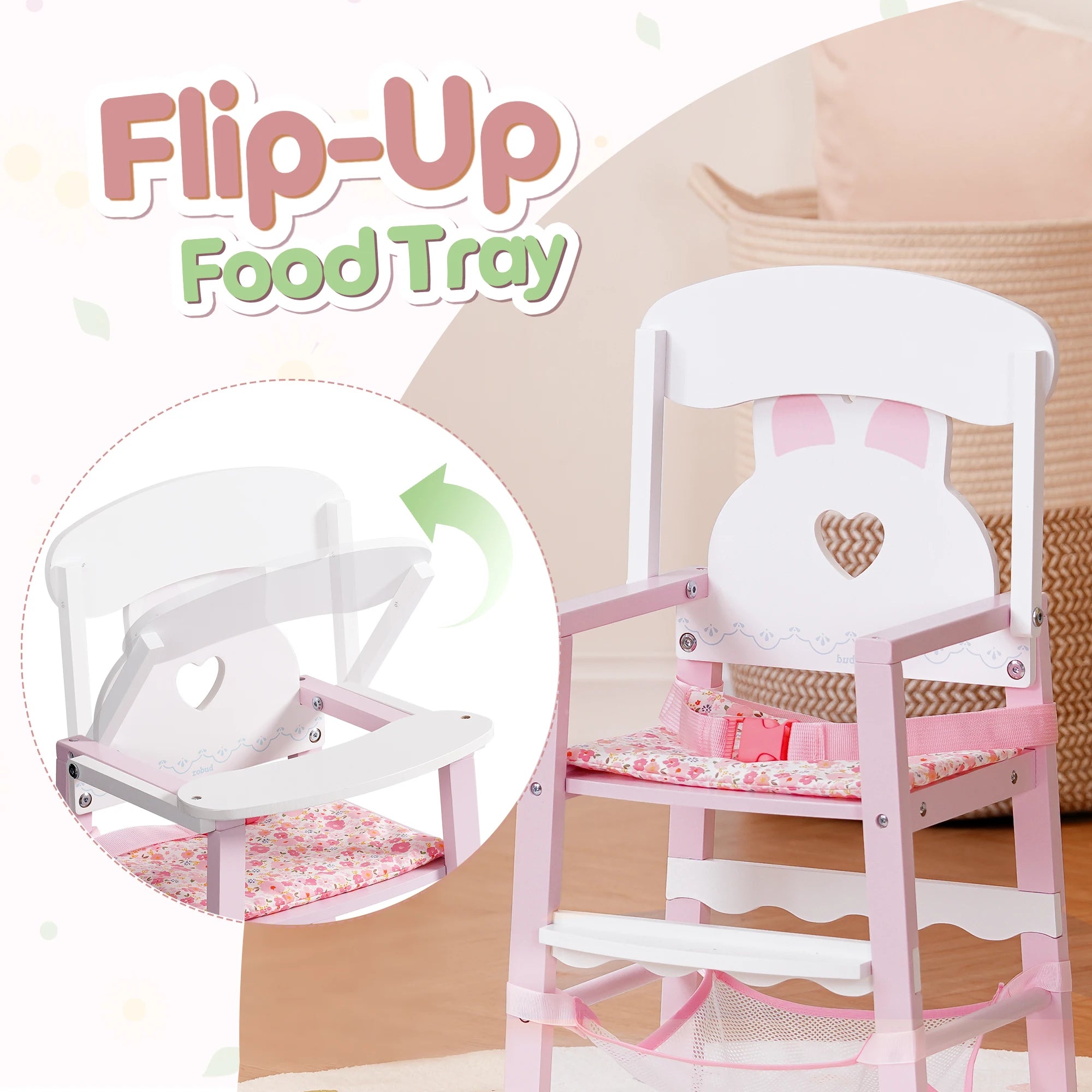 Bunny Doll Highchair