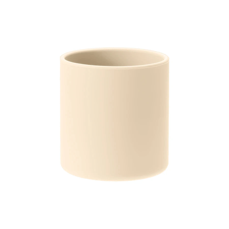 Silicone open training cup in Beach Sand