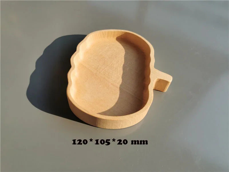 Wooden Round Sorting Trays