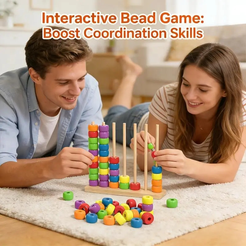Wooden Rainbow Abacus