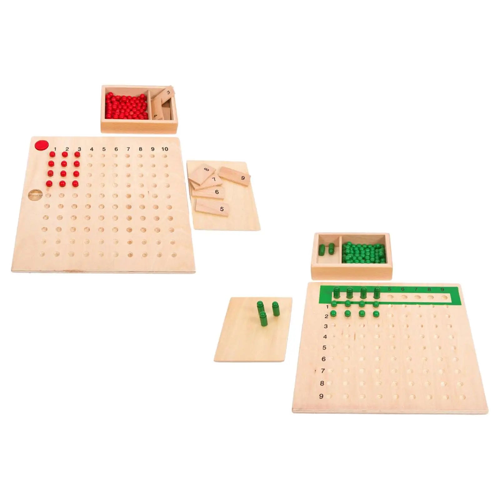 Montessori Math Boards Educational Toy | Oliver Montessori