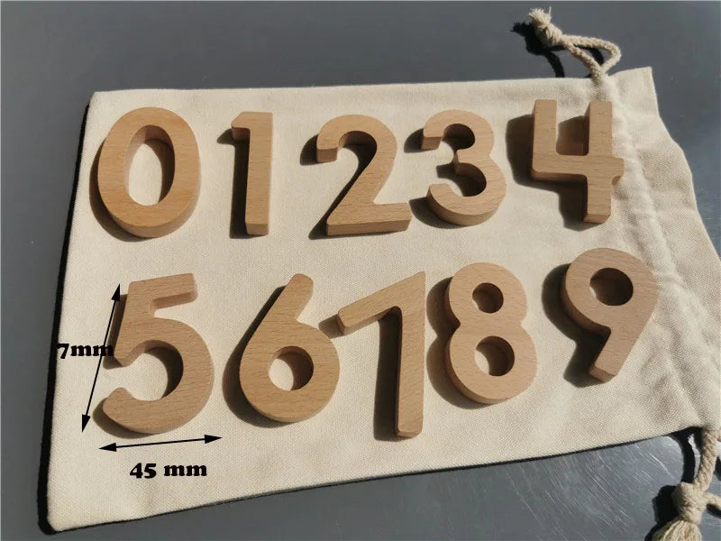 Wooden Round Sorting Trays