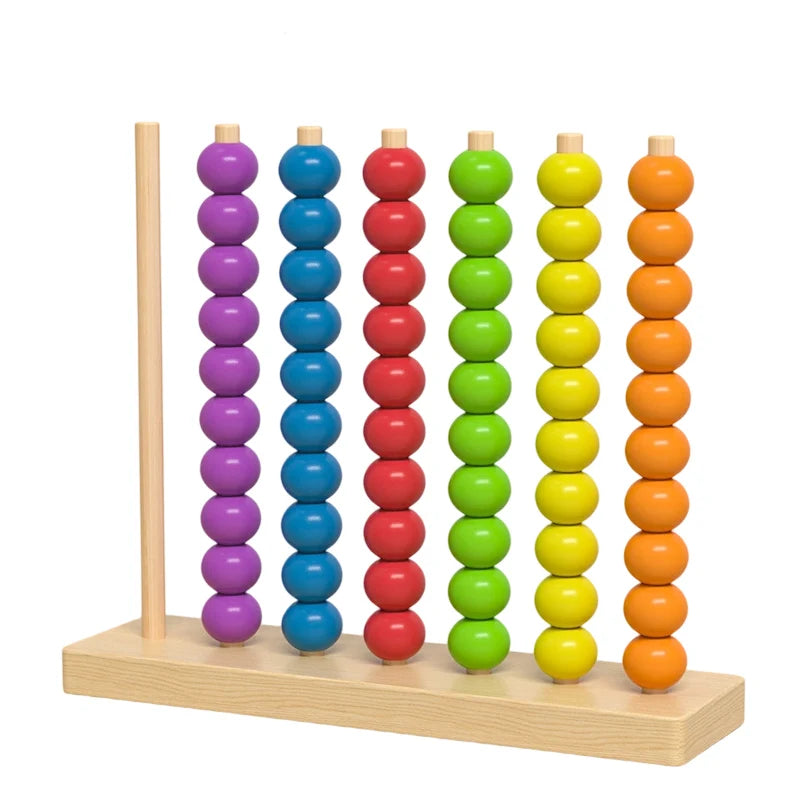 Wooden Rainbow Abacus