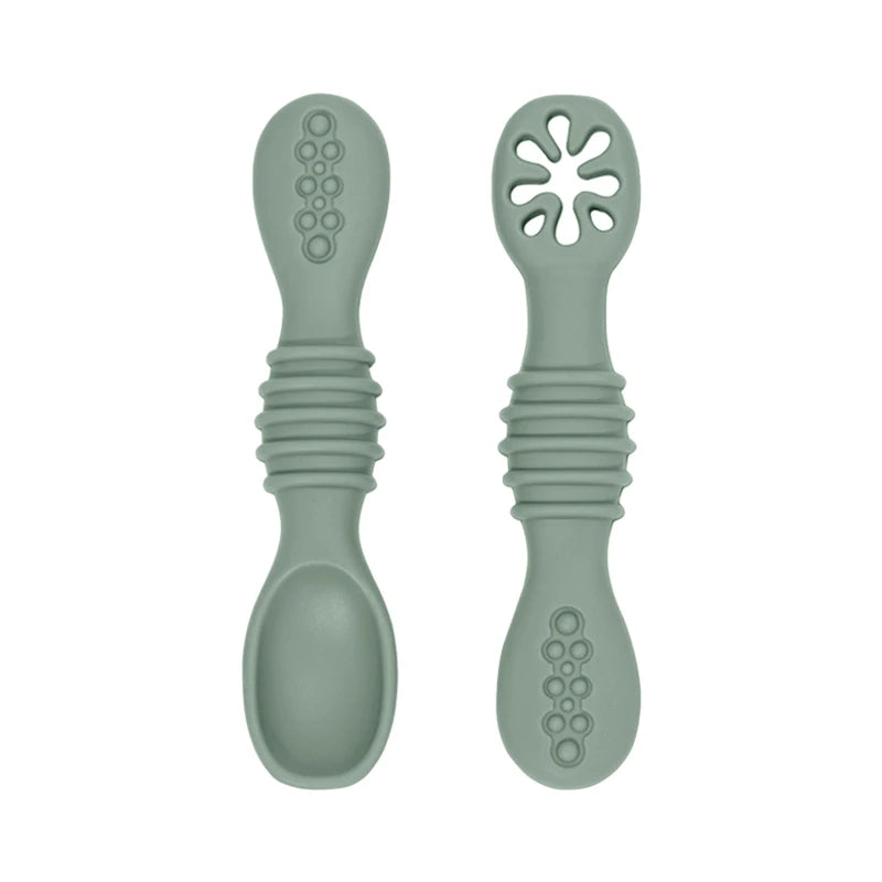 Sage bendable silicone spoon set