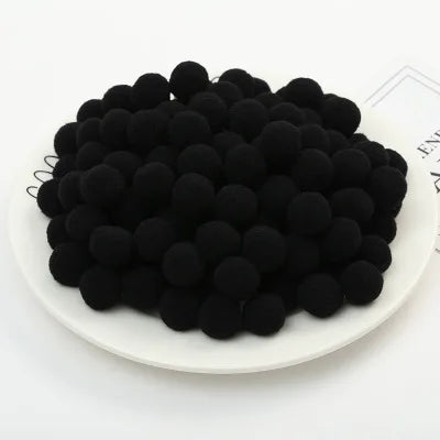 500/2000Pcs Mixed Color Fluffy Soft Colored Pompoms for Crafts
