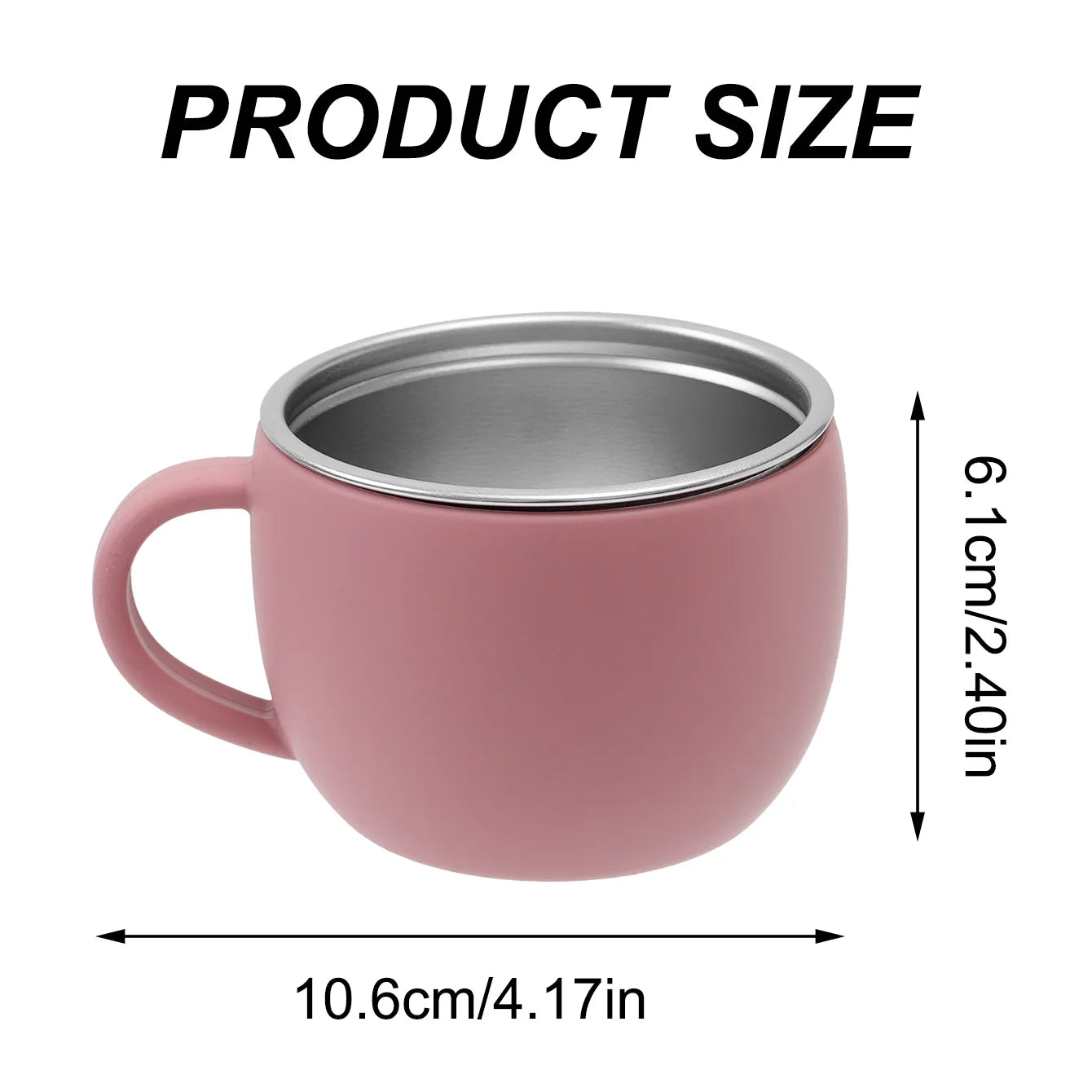 2-in-1 Silicone Baby Mug with Detachable Stainless-Steel Inner | Oliver Montessori Toys