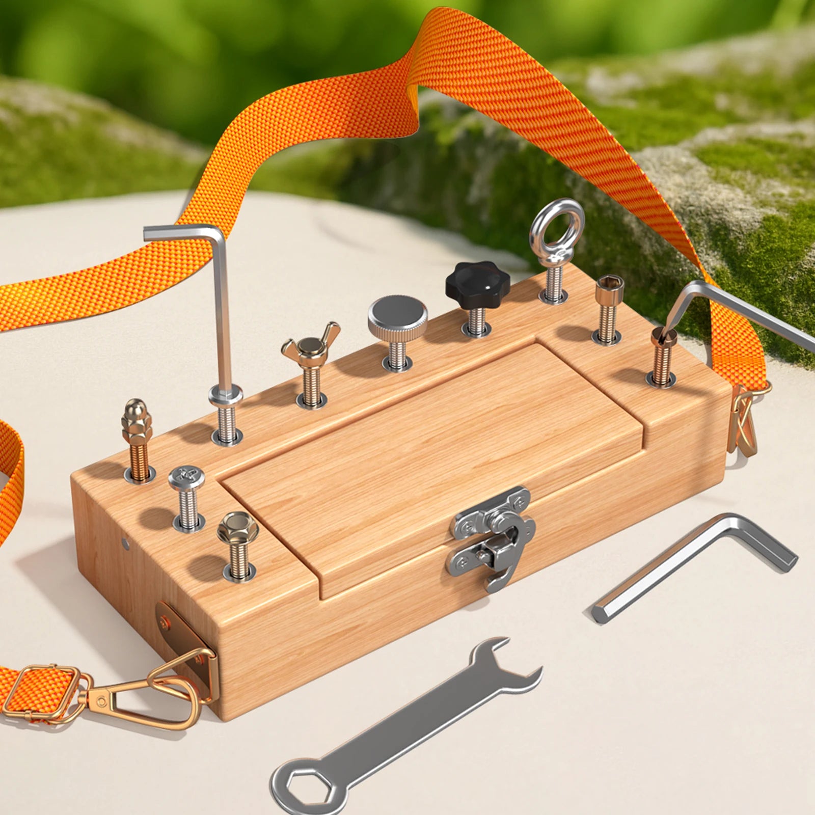 Wooden Screwdriver Board Set – Montessori Tool Toy