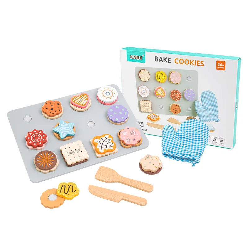 Wooden Kitchen Pretend Play Sets– Montessori Tableware & Cooking Toys