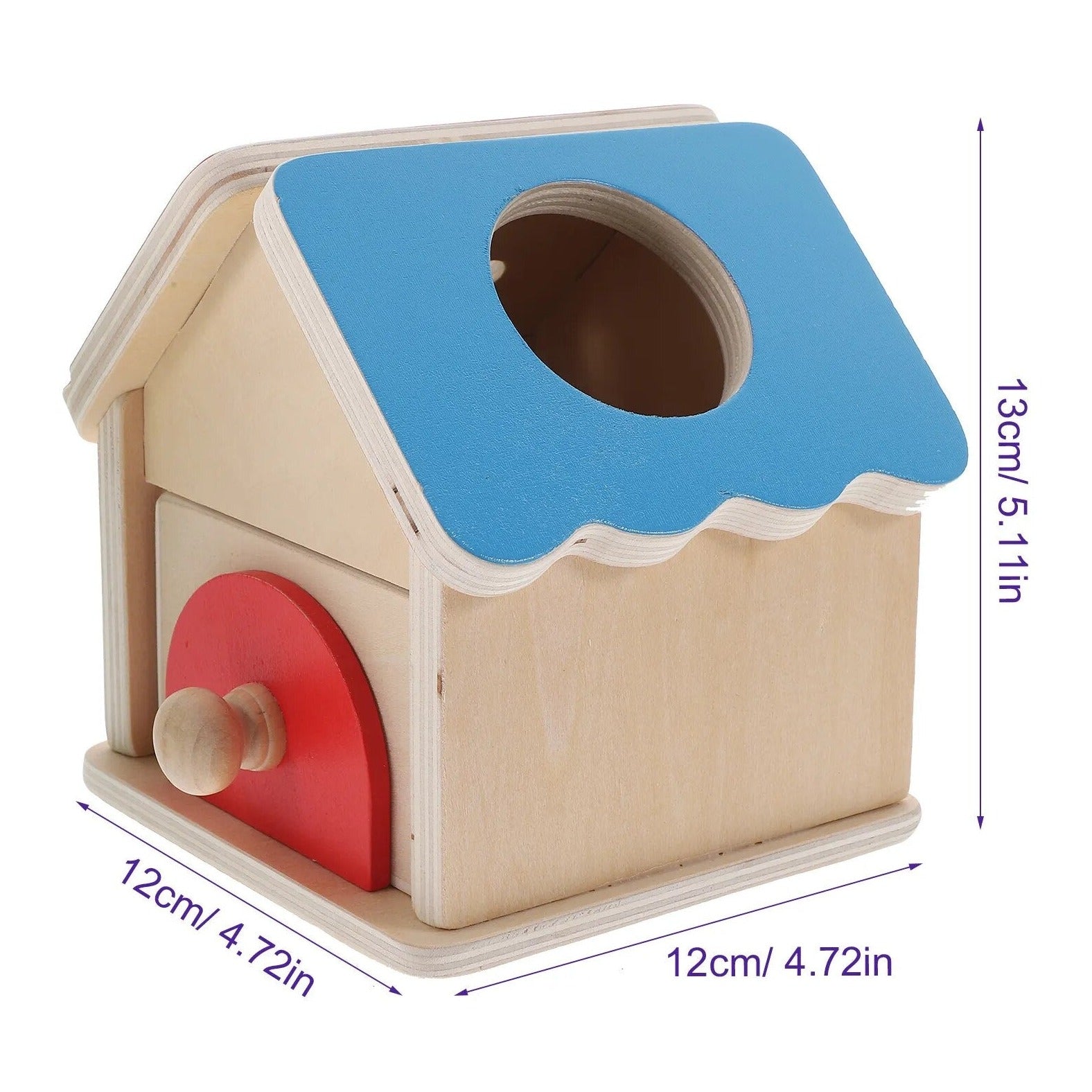 Montessori Permanence Object House Box