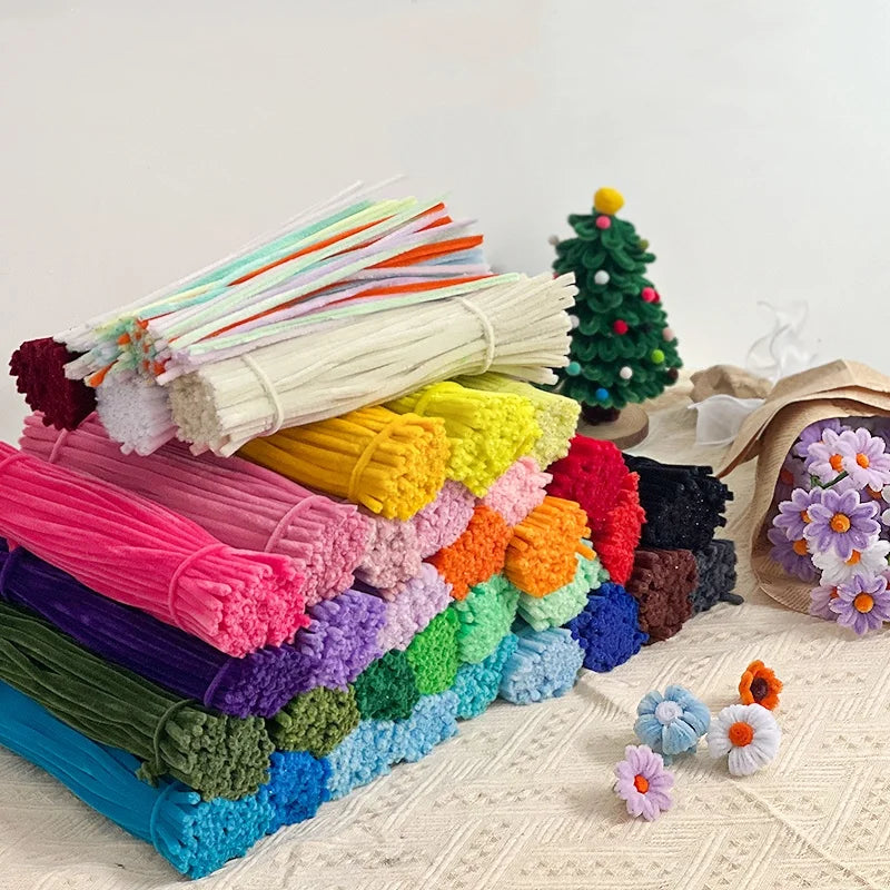 Pipe Cleaners for Kids Crafts – 200/250/350 Piece Color Sets 
