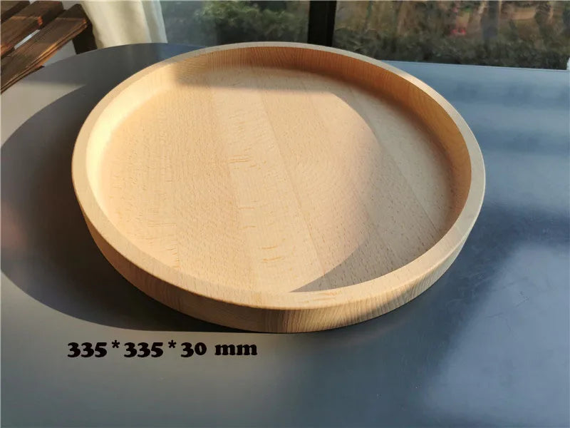 Wooden Round Sorting Trays
