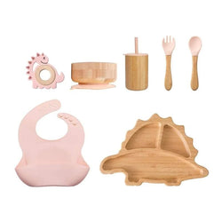 Baby Bamboo Tableware Sets - Oliver & Company Montessori Toys