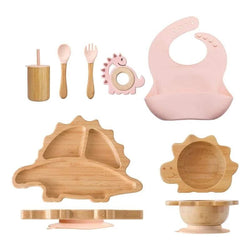 Baby Bamboo Tableware Sets - Oliver & Company Montessori Toys