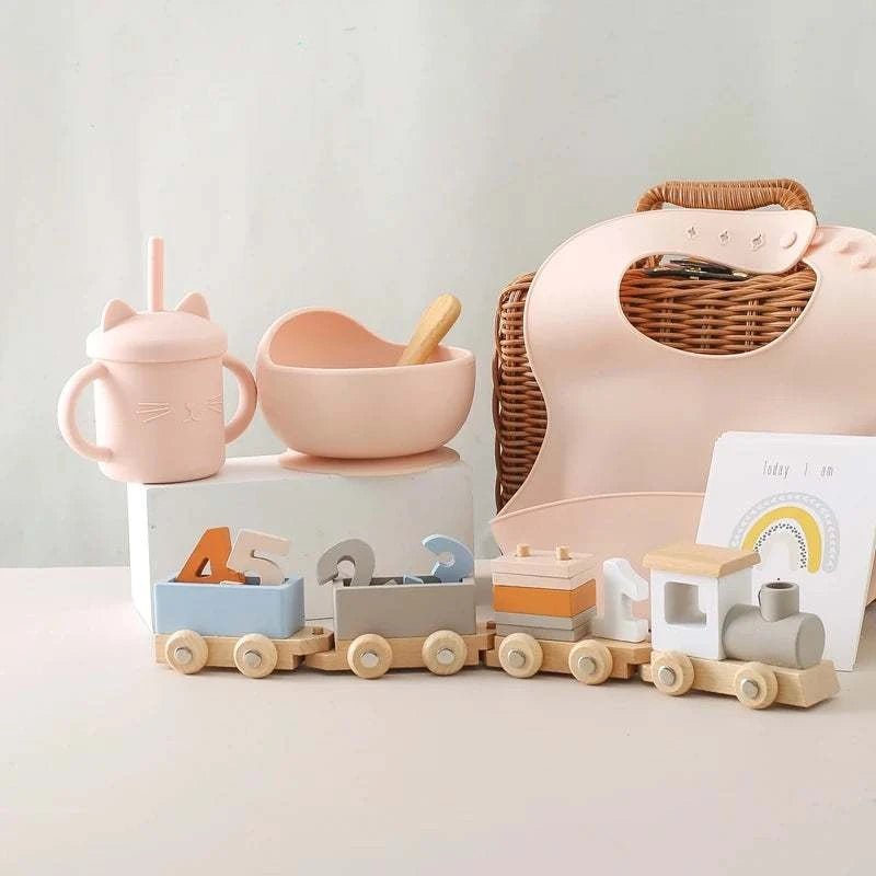 Baby Picnic Basket Box Set - Oliver & Company Montessori Toys