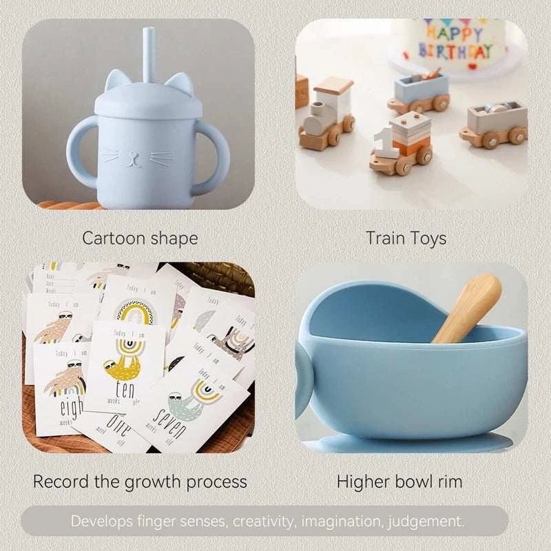 Baby Picnic Basket Box Set - Oliver & Company Montessori Toys