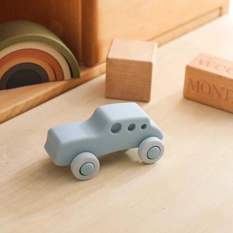 Baby Silicone Car Toys - Oliver & Company Montessori Toys