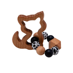 Baby Wooden Bracelet Teether - Oliver & Company Montessori Toys