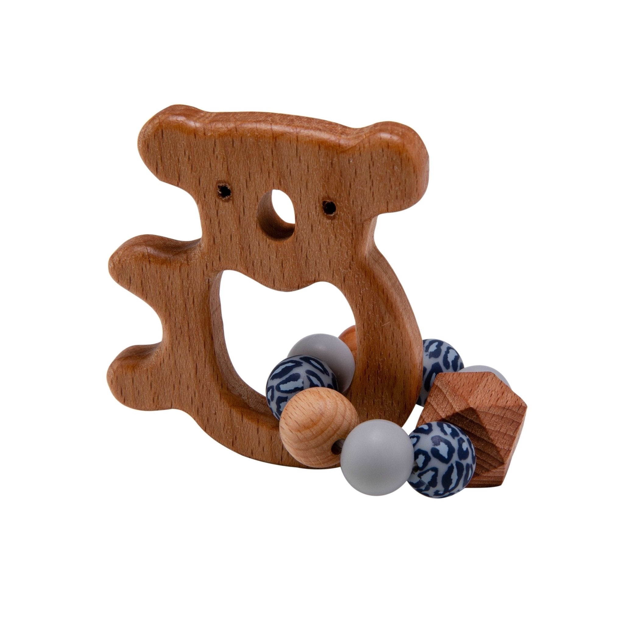 Baby Wooden Bracelet Teether - Oliver & Company Montessori Toys