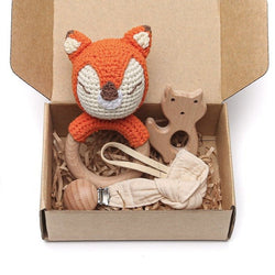 Baby's 1st Crochet Rattle Gift Set - Oliver & Company Montessori Toys