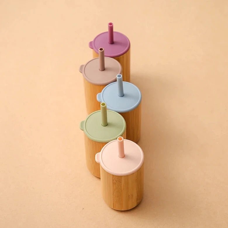 Bamboo Breeze Baby Sippy Cups - Oliver & Company Montessori Toys
