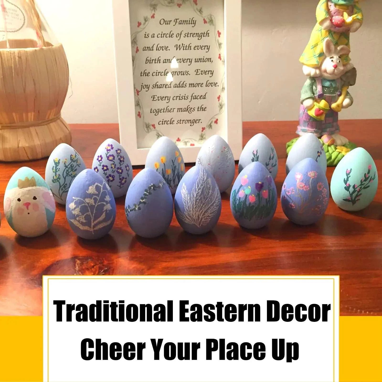 DIY Wooden Easter Eggs - Oliver & Company Montessori Toys