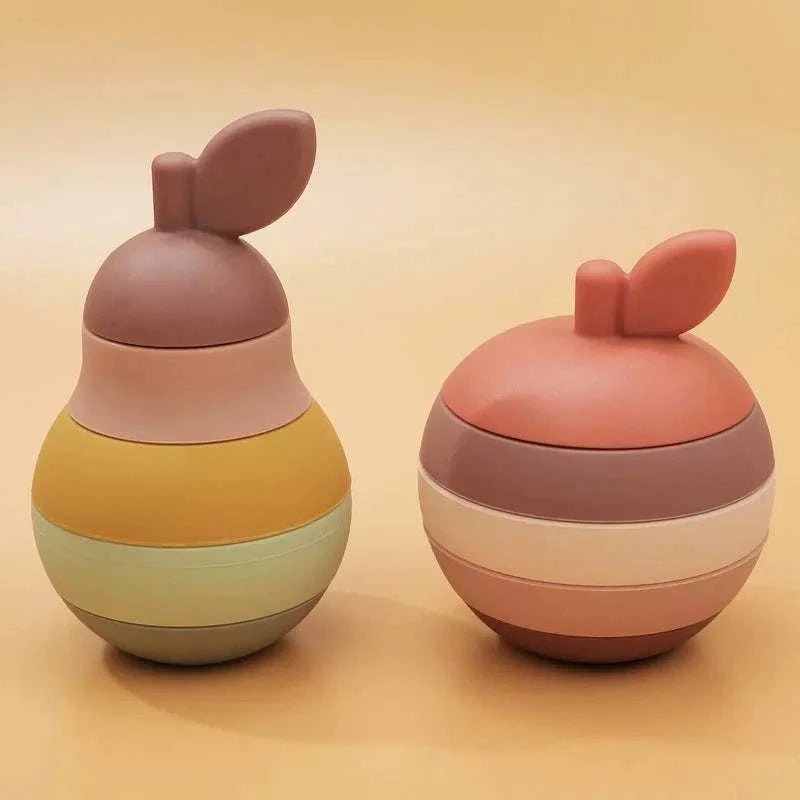 Fruit Nesting Stacking Building Blocks - Oliver & Company Montessori Toys