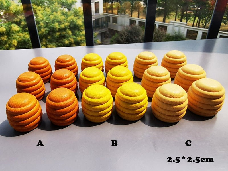 Montessori 6-Piece Mandala Loose Parts Set - Oliver & Company Montessori Toys