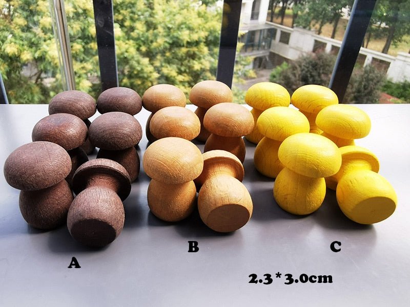 Montessori 6-Piece Mandala Loose Parts Set - Oliver & Company Montessori Toys