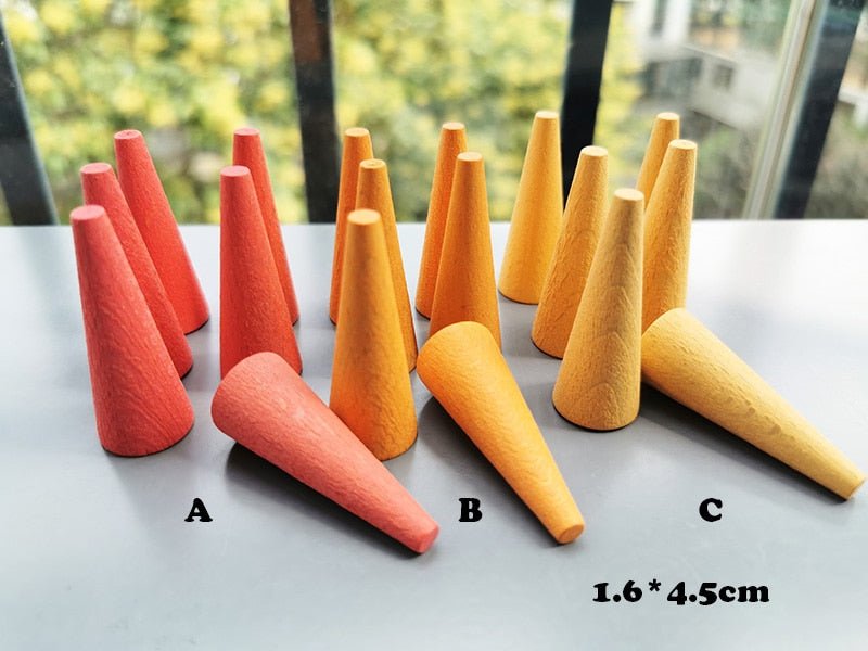 Montessori 6-Piece Mandala Loose Parts Set - Oliver & Company Montessori Toys