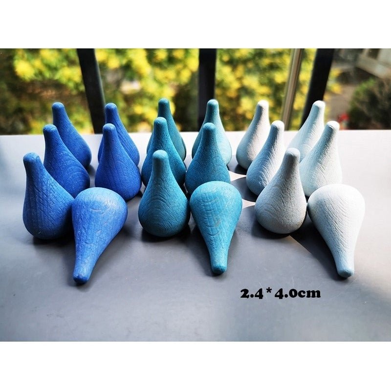 Montessori 6-Piece Mandala Loose Parts Set - Oliver & Company Montessori Toys