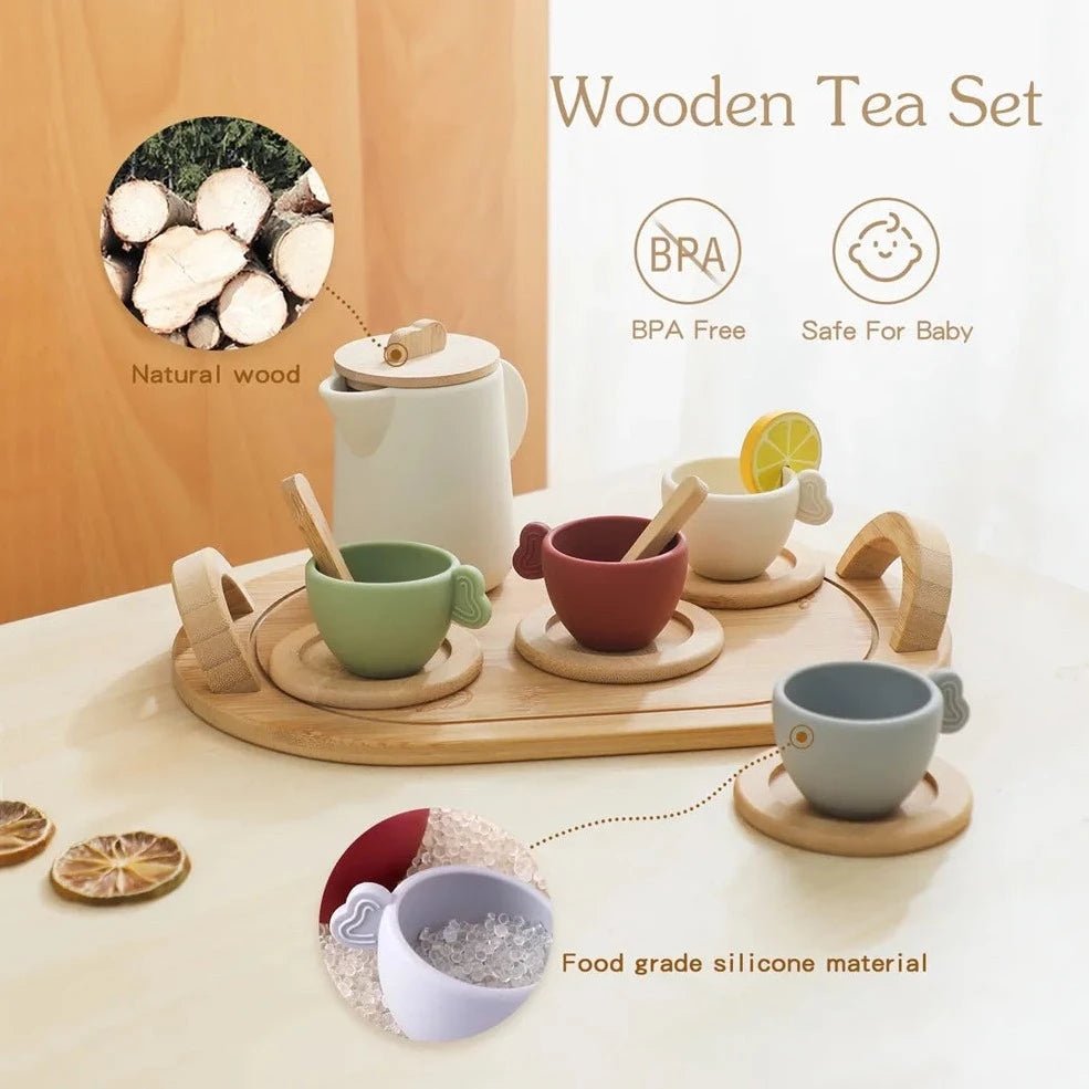Montessori Children's Tea Set - Oliver & Company Montessori Toys
