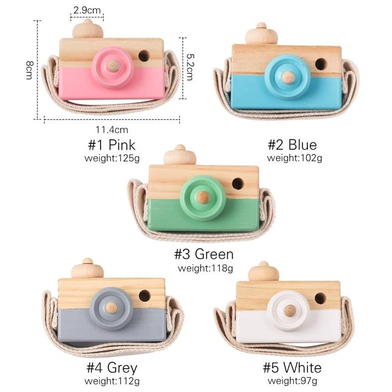 Montessori Classic Wooden Camera - Oliver & Company Montessori Toys