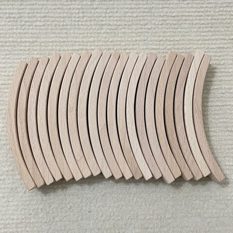 Montessori Curved Arch Blocks for Creative Building - Oliver & Company Montessori Toys