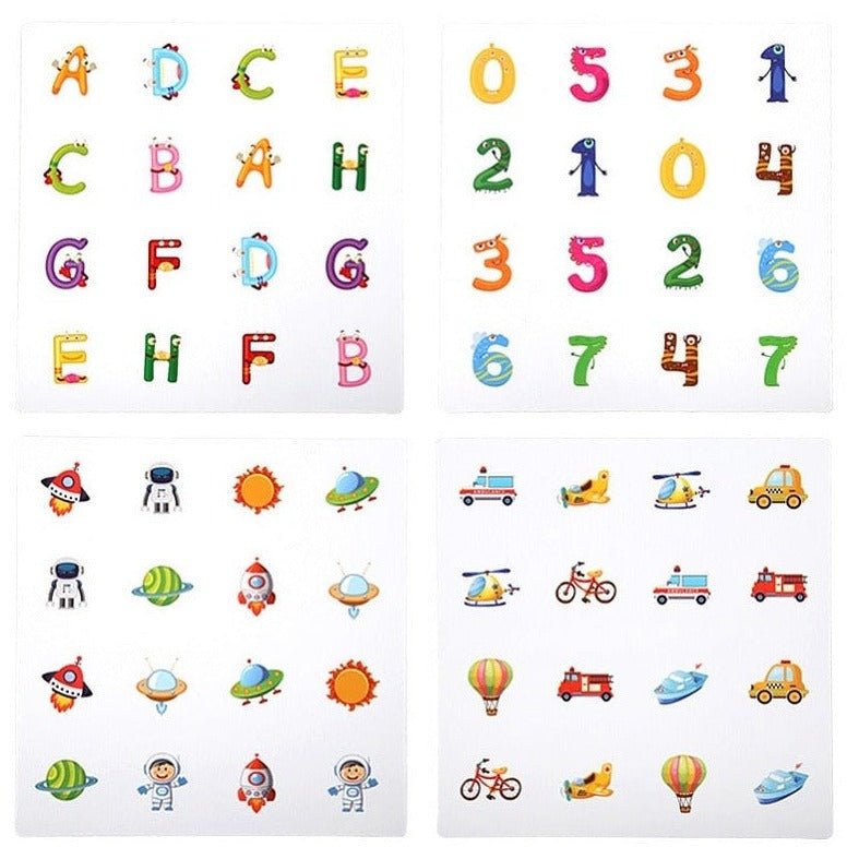 Montessori Educational Wooden Memory Game - Oliver & Company Montessori Toys