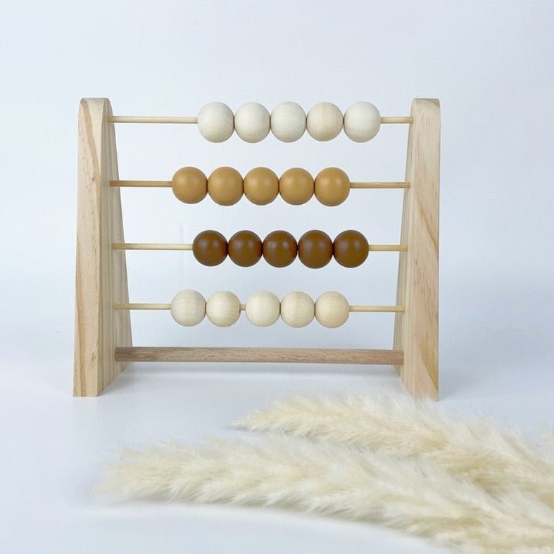 Montessori European Style Wooden Abacus Toy - Oliver & Company Montessori Toys