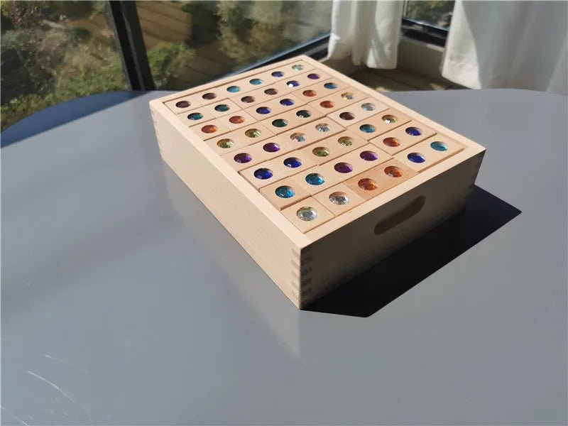 Montessori Gemstone Diamond Bricks - Oliver & Company Montessori Toys